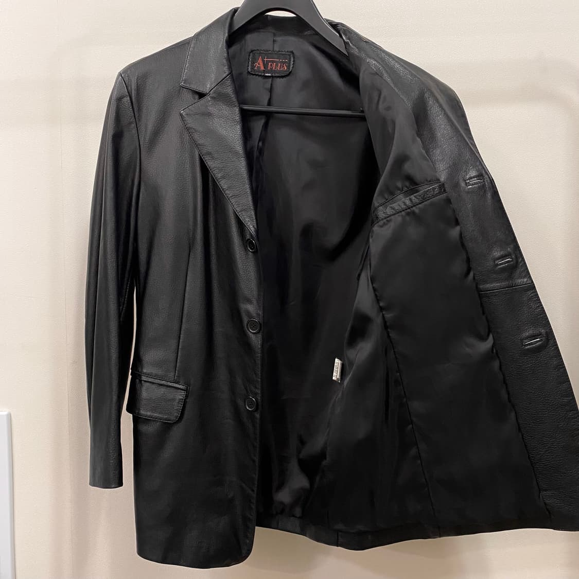 APLUS 빈티지 양가죽 블레이저 상품이미지7