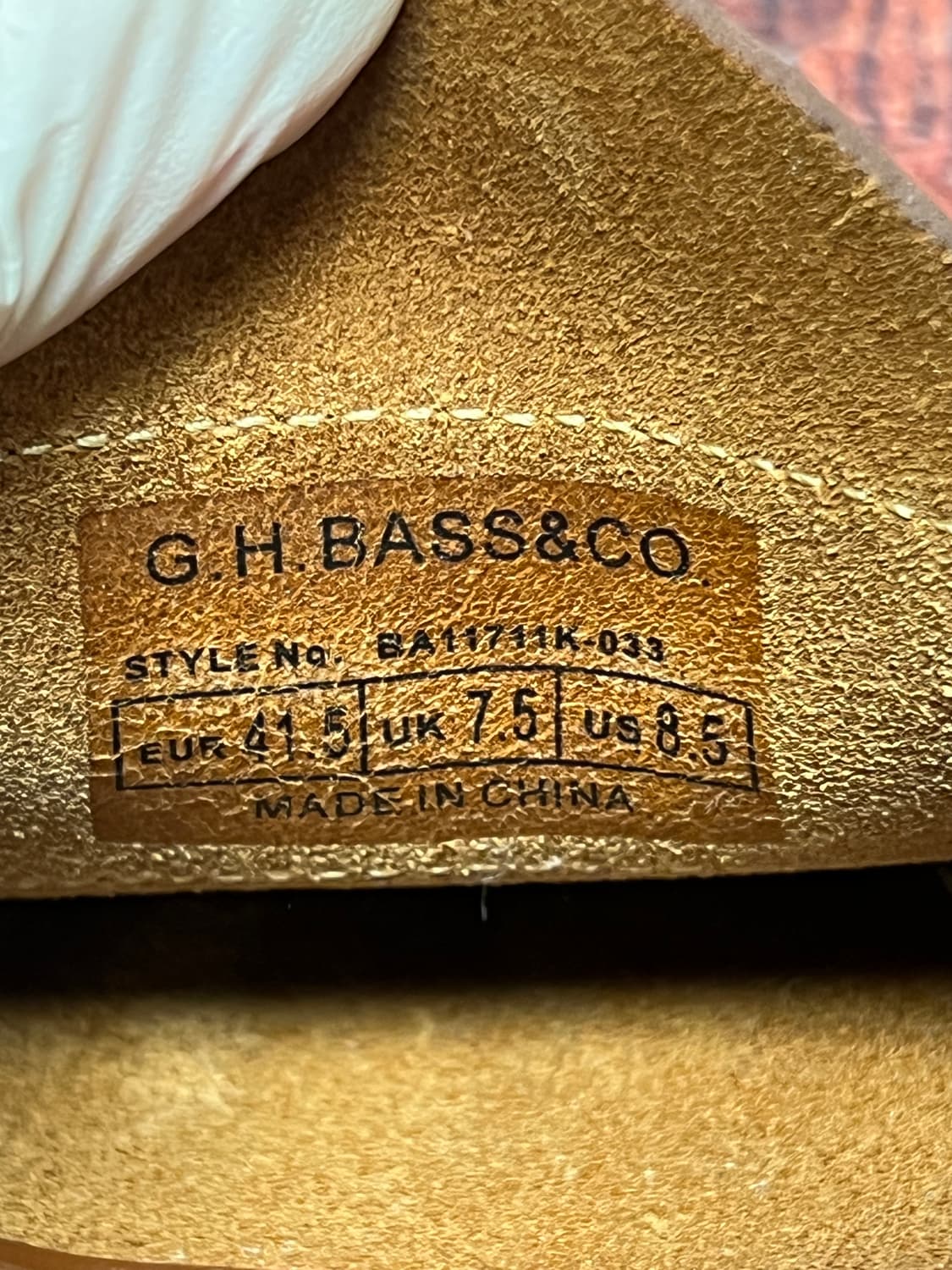Bass 바스 위준 페니로퍼 브라운 41.5 (260~265mm) 상품이미지7