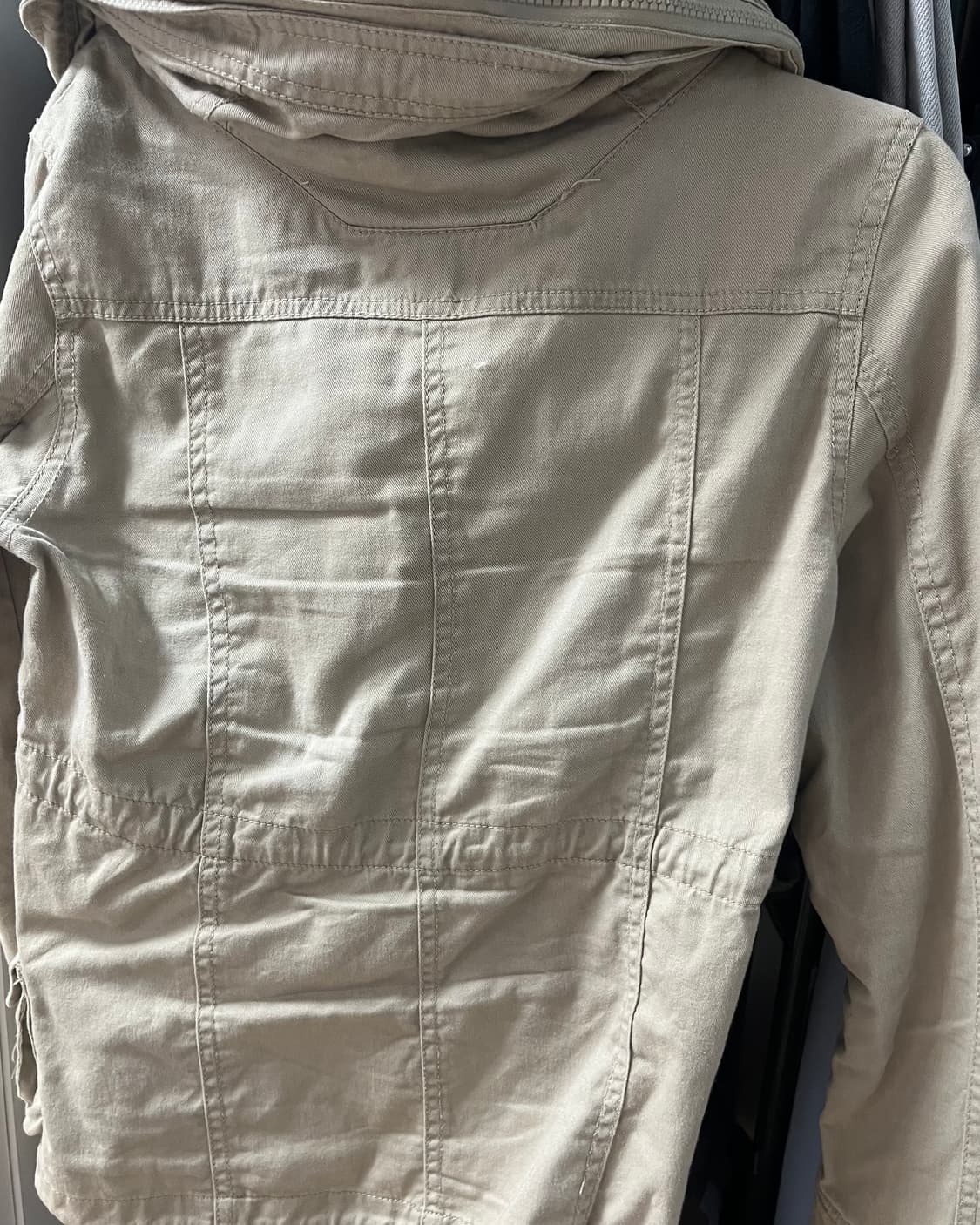 빈티지 베이지 야상 자켓 상품이미지2