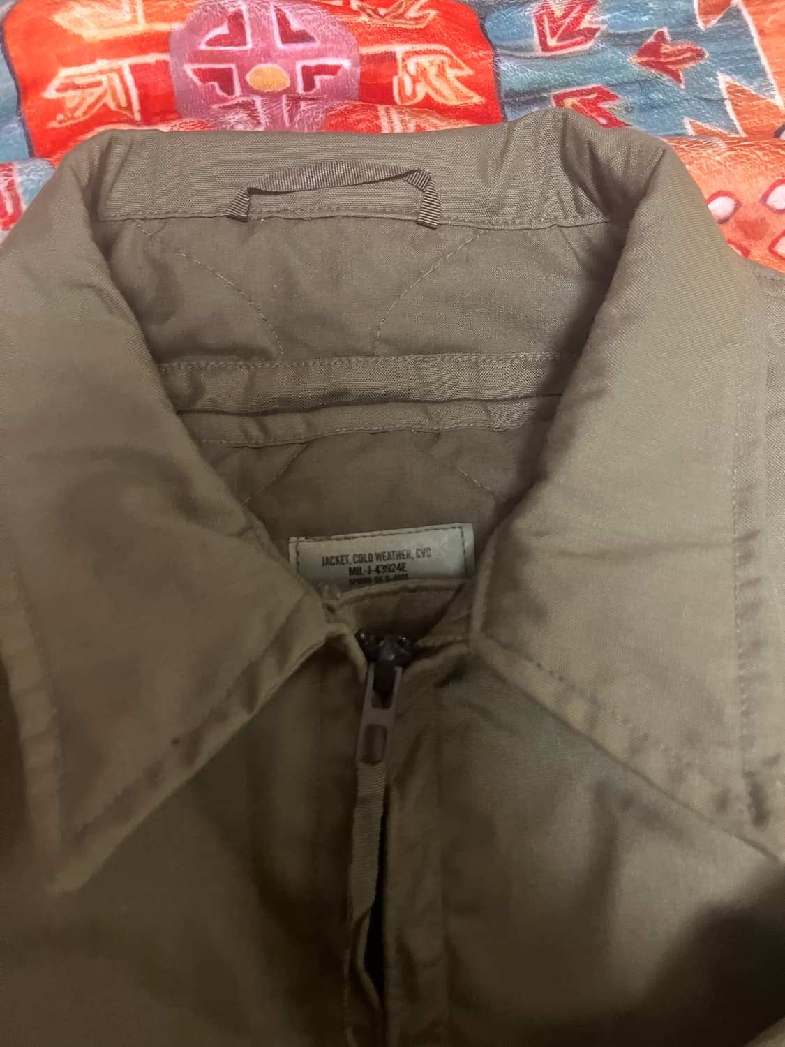 90s 미군 알파인더스트리 군납 CVC 탱커자켓 윈터 X-Regular 상품이미지4