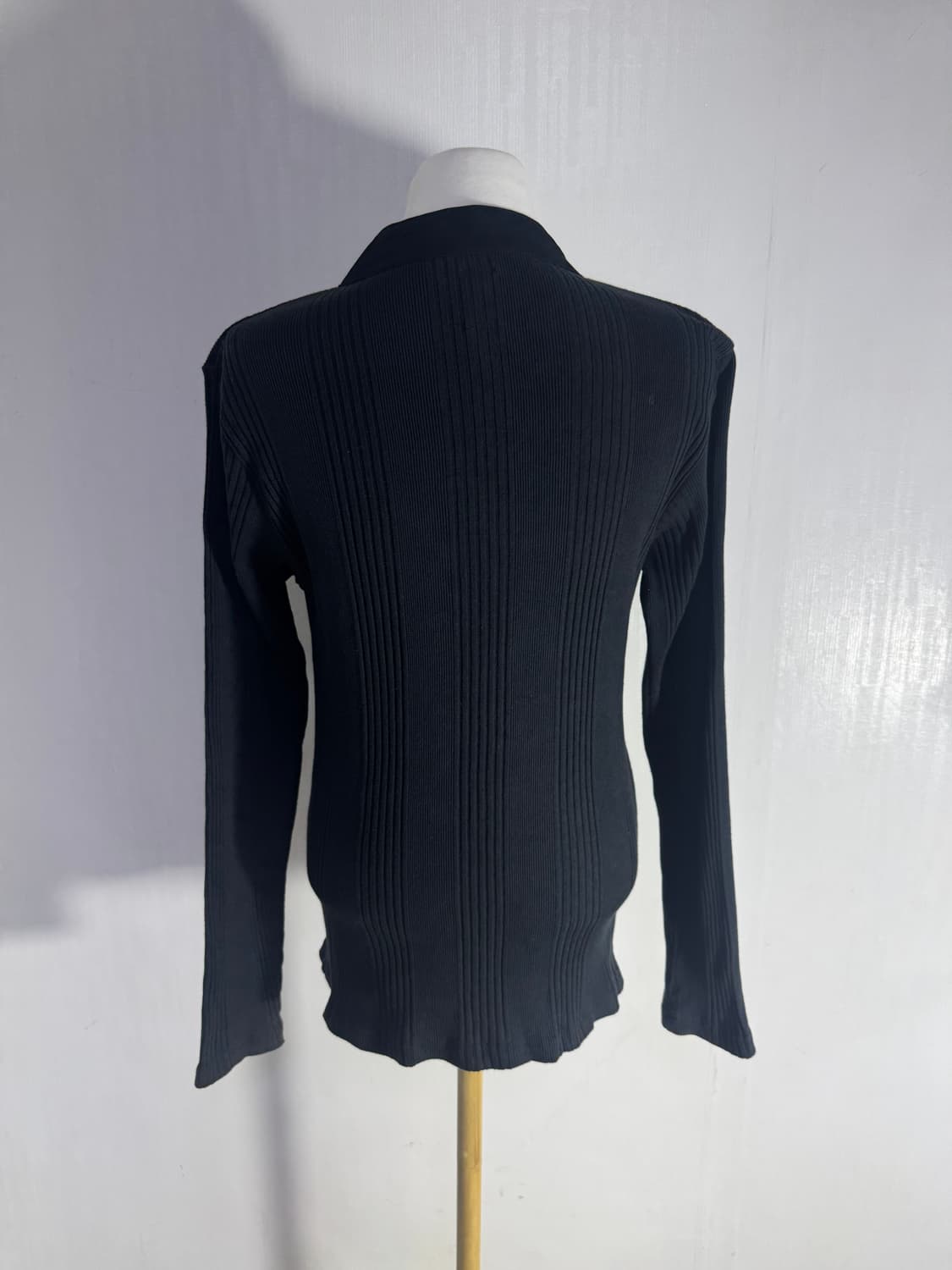 Agate label 리브드 집업 자켓 y2k 상품이미지3