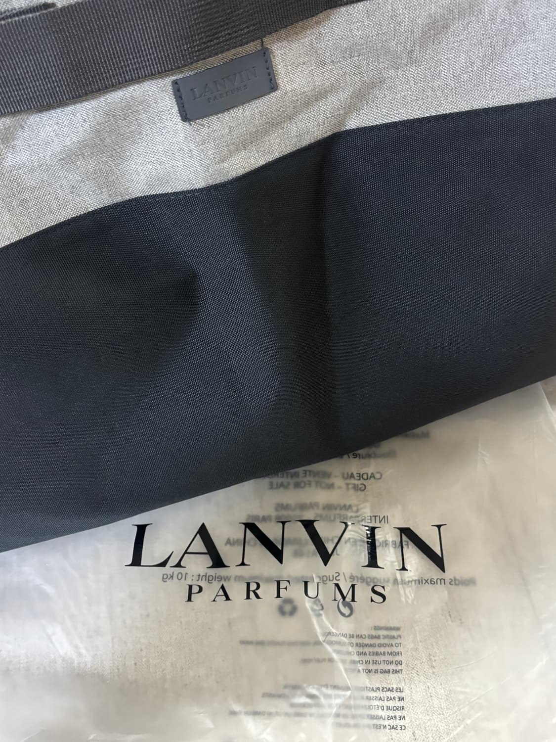 랑방 LANVIN Weekend bag 새상품 상품이미지3