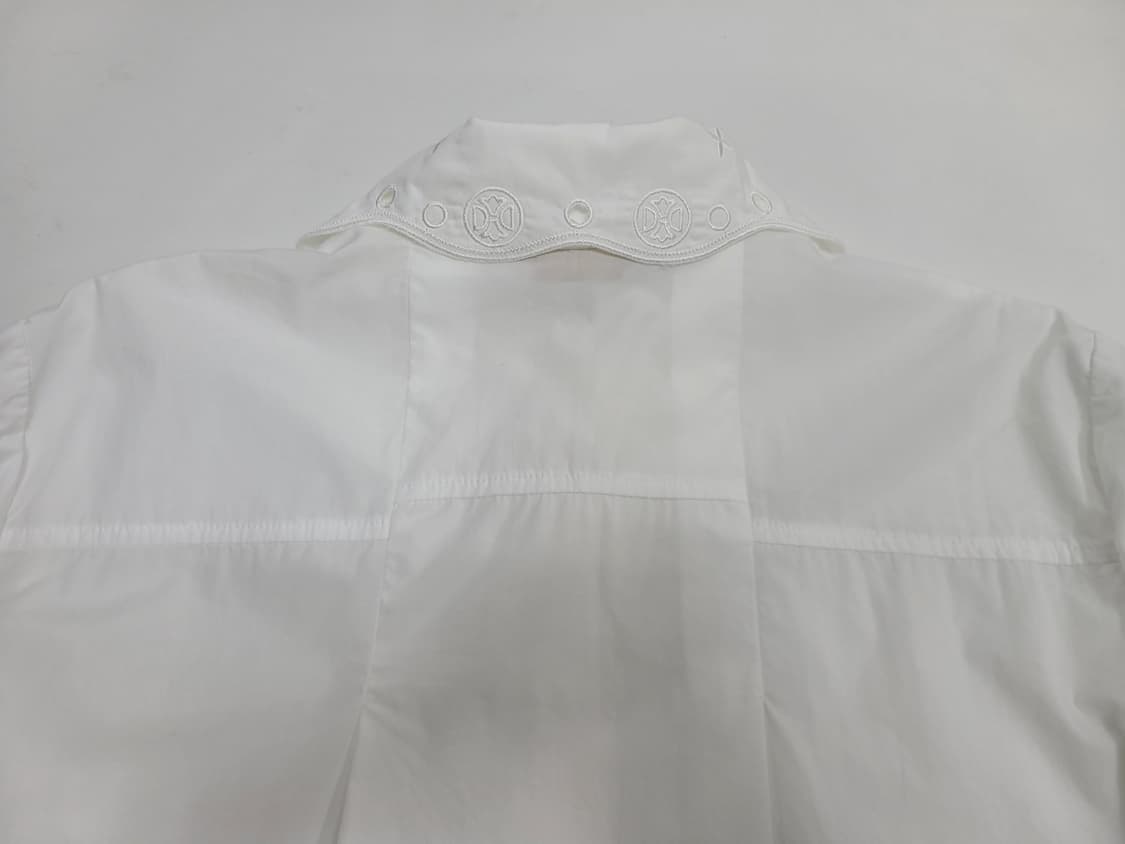 GEMELLI 23SS 제멜리 자수 블라우스 셔츠 / 여 85  화이트
 상품이미지6