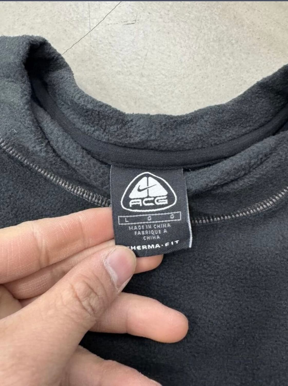 나이키 ACG 플리스 롱슬리브 L 상품이미지4