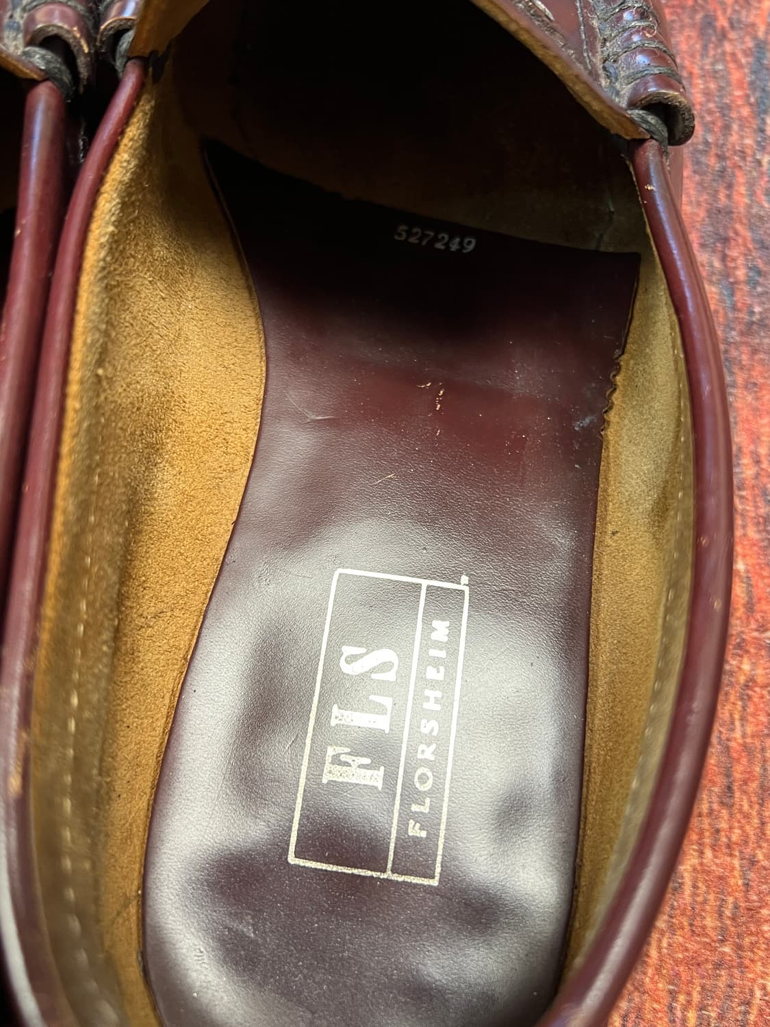 [9.5E] Florsheim 플로샤임 버건디 페니로퍼 상품이미지4