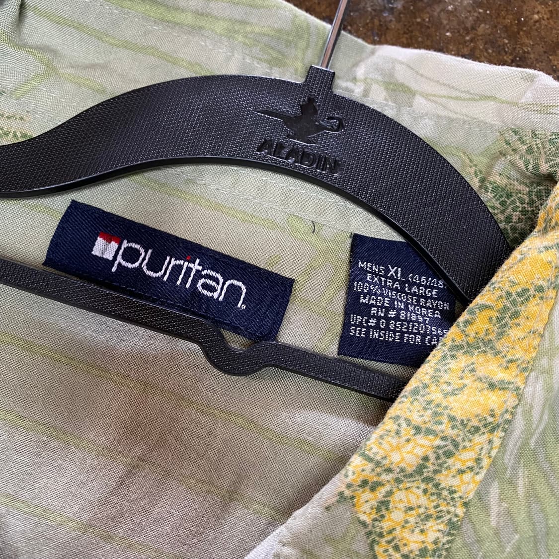 빈티지 파인애플 반팔 셔츠 상품이미지3