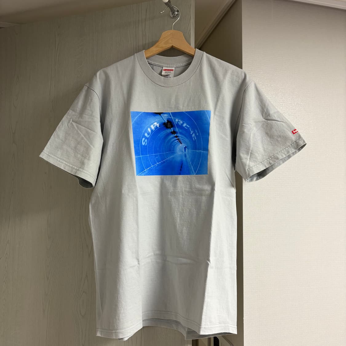 [L] 슈프림 터널 티셔츠 슬레이트 상품이미지2