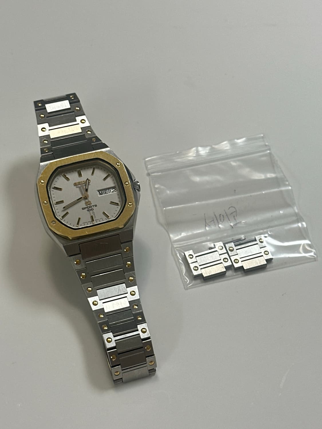 빈티지 세이코 콤비 산토스 로얄오크 상품이미지10