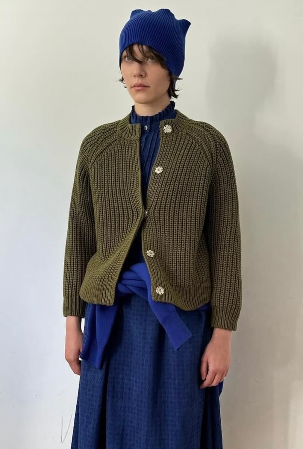 코스모스 헤비 니트 가디건 상품이미지1