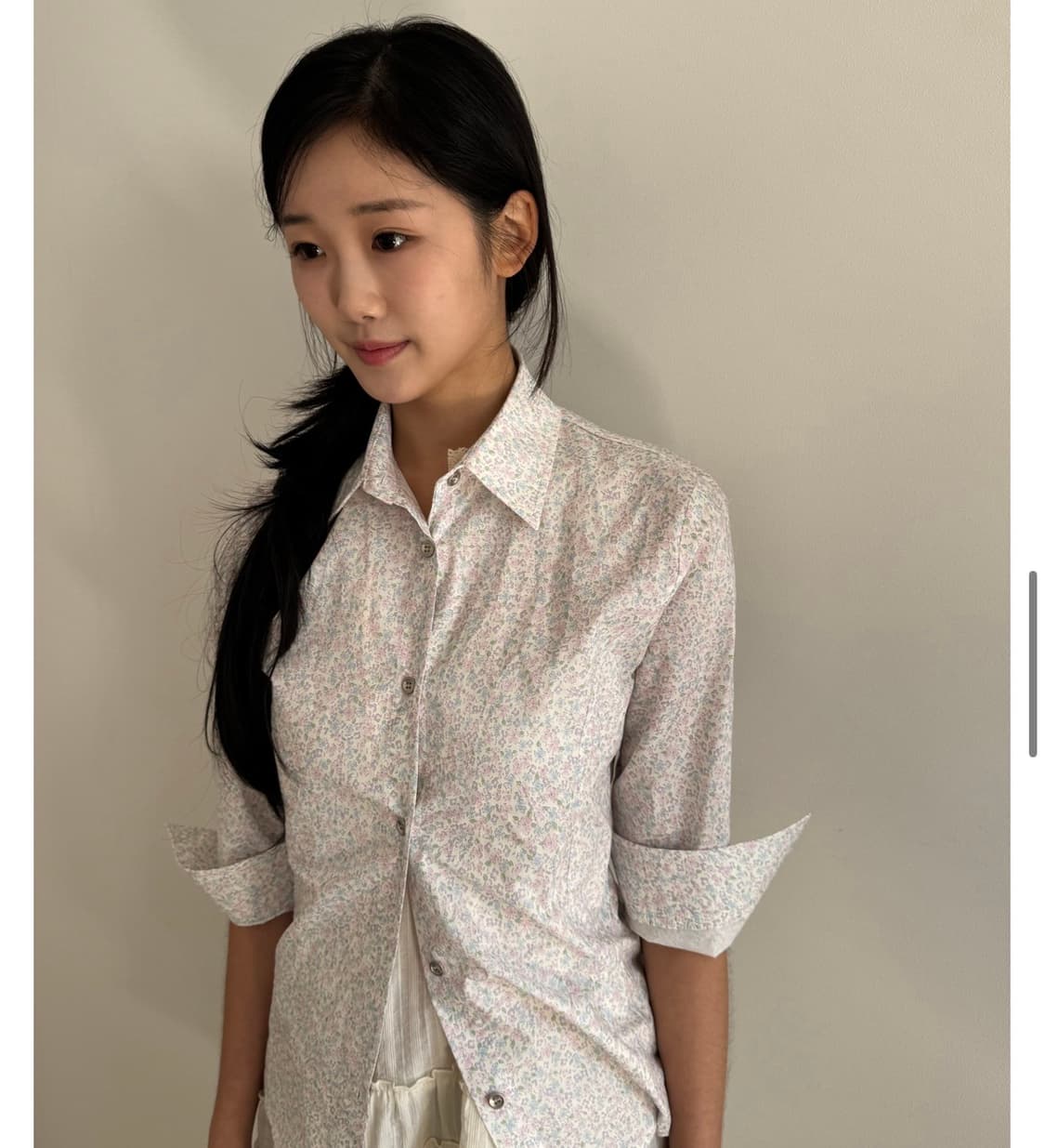 인앵양인하모니 꽃무늬 셔츠 구해요 상품이미지2