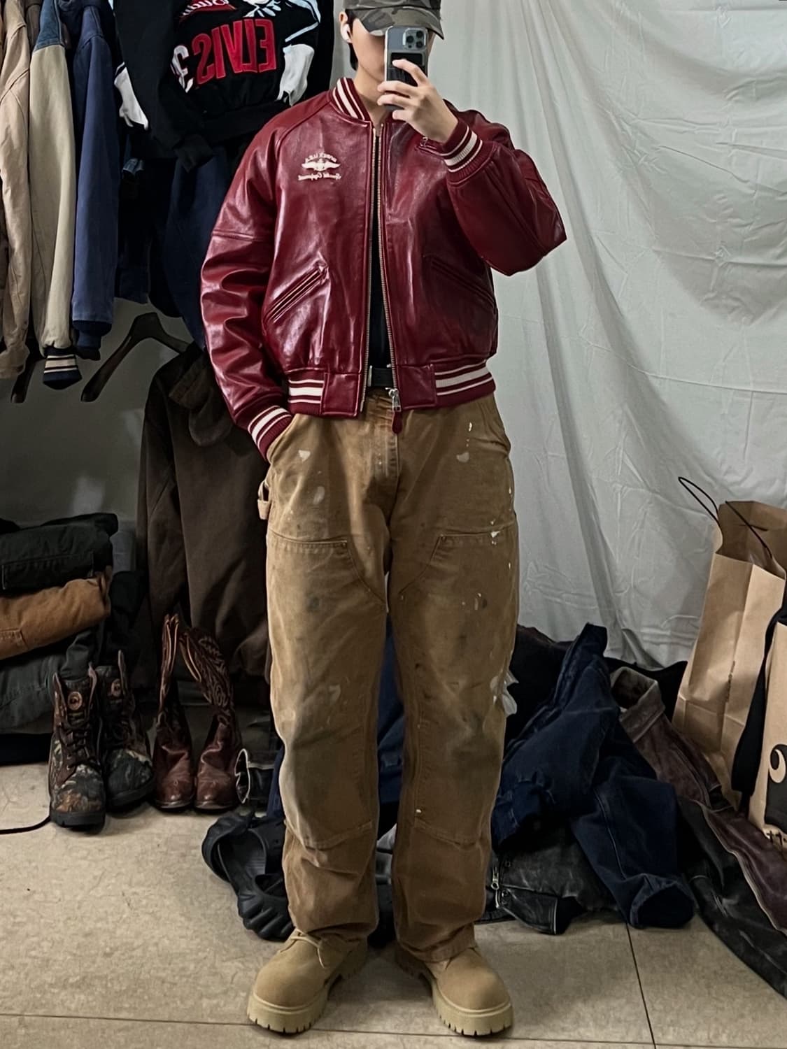 아비렉스 아이콘 가죽자켓 상품이미지4