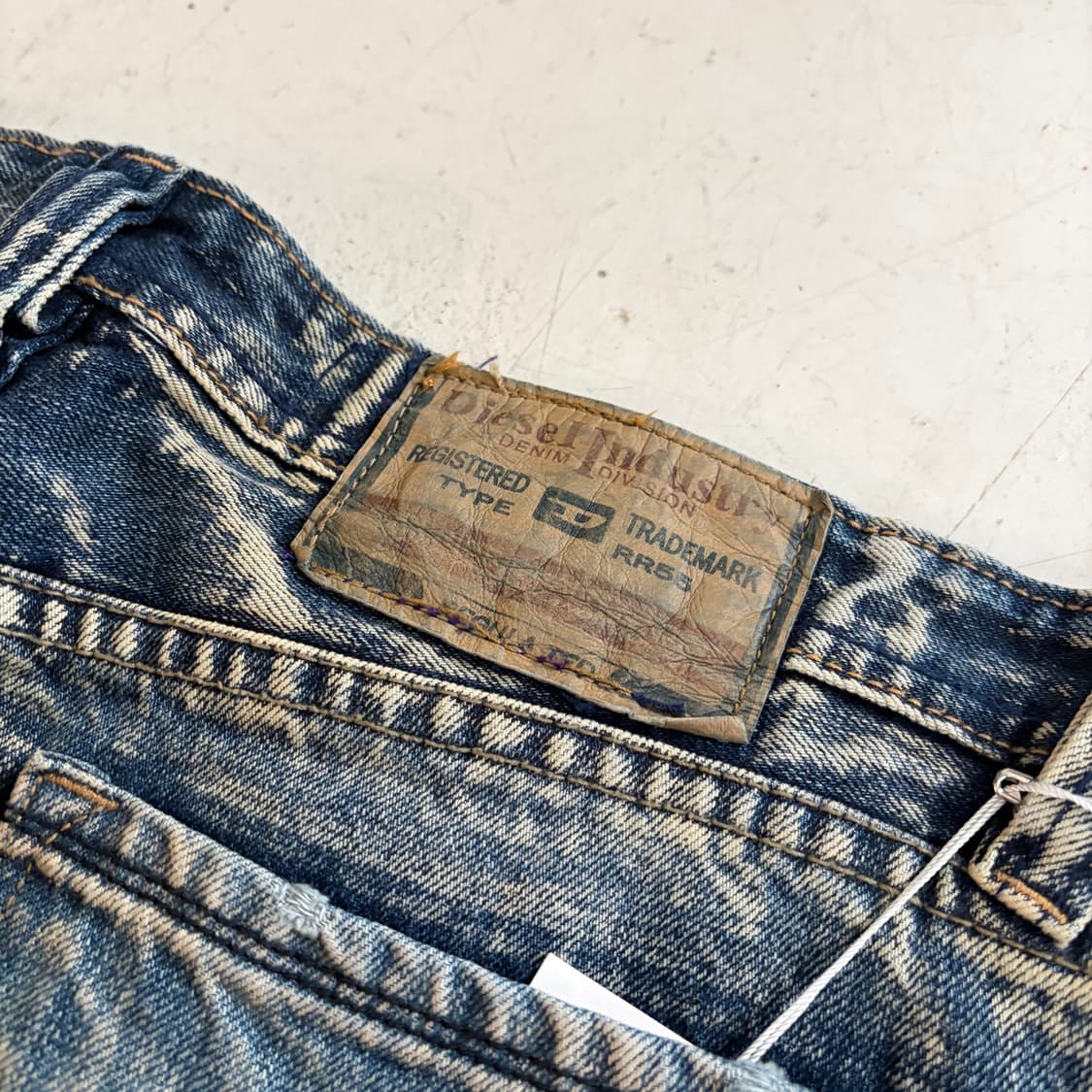 디젤 인더스트리 빈티지 와이드 데님팬츠 36 상품이미지9