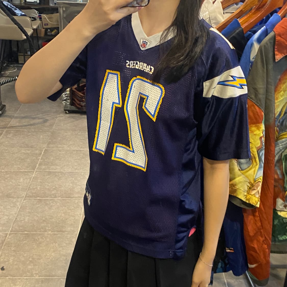[NO.9] NFL 풋볼 져지 반팔티 네이비 상품이미지4