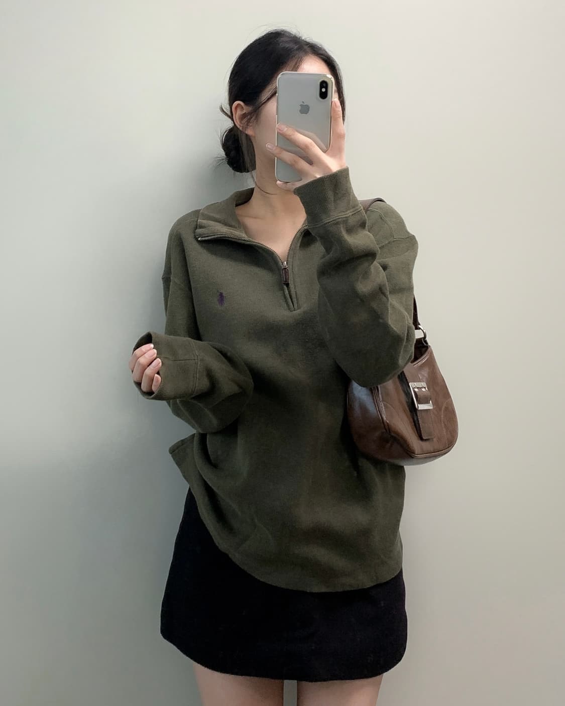 폴로 반집업 니트  상품이미지2