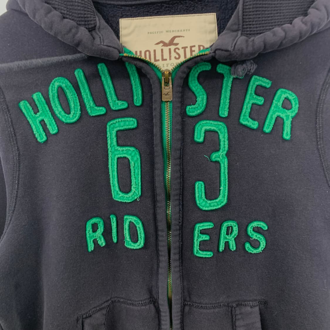 홀리스터 y2k 와투케 블랙 후드집업 상품이미지4
