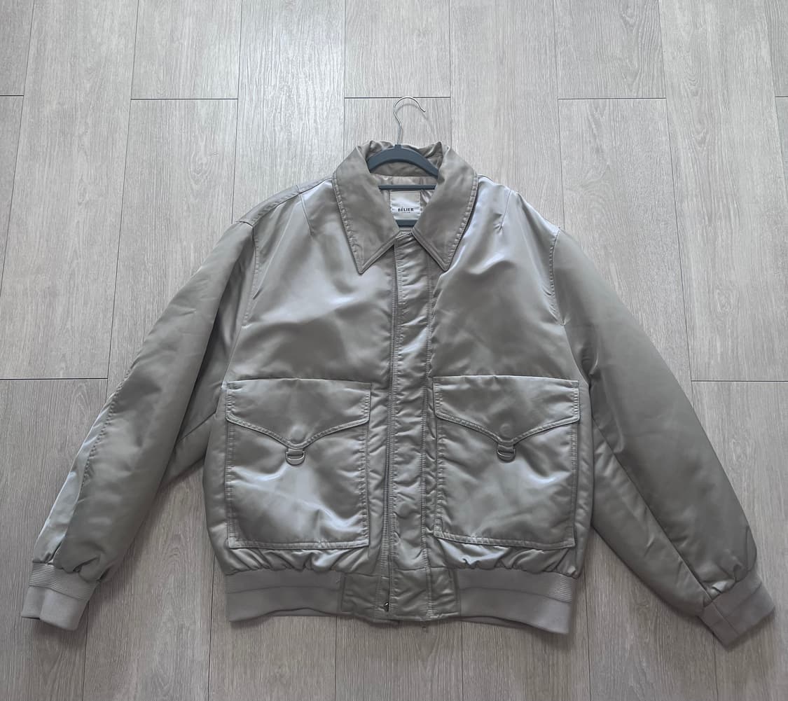 벨리에 패디드 오버사이즈 봄버자켓 m사이즈 상품이미지1