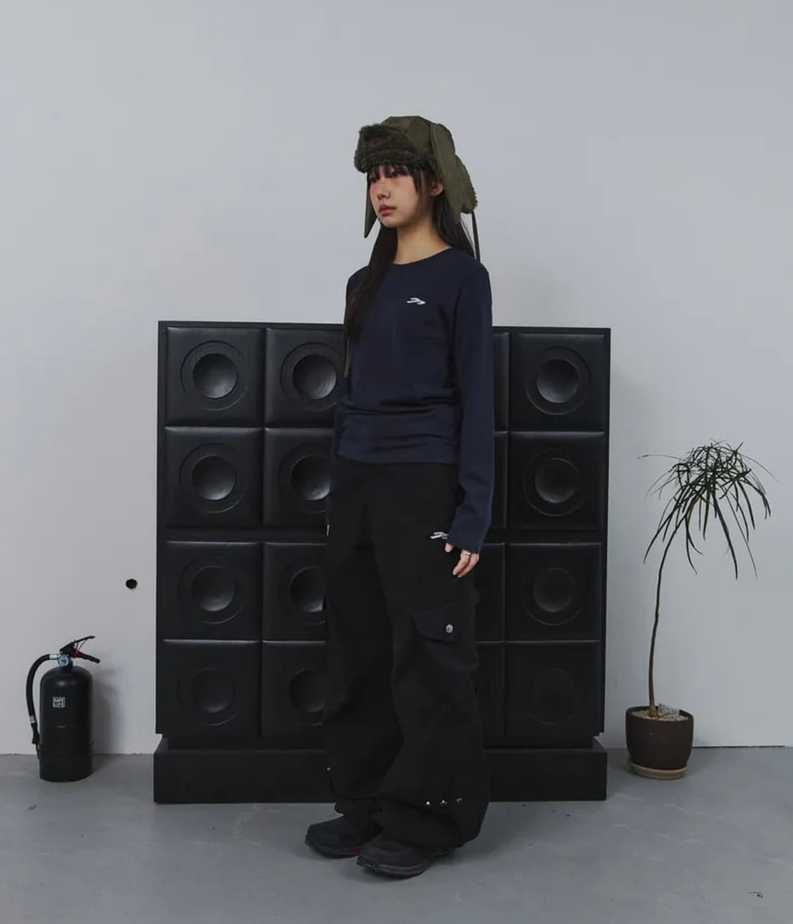 탄산마그네슘 홀스 래빗 롱슬리브 (네이비) 상품이미지2