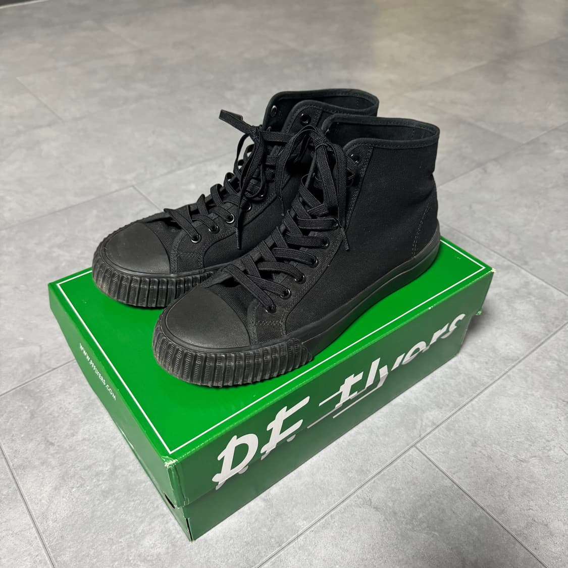 PF Flyers 피에프 플라이어스 1993 하이탑 블랙 상품이미지2