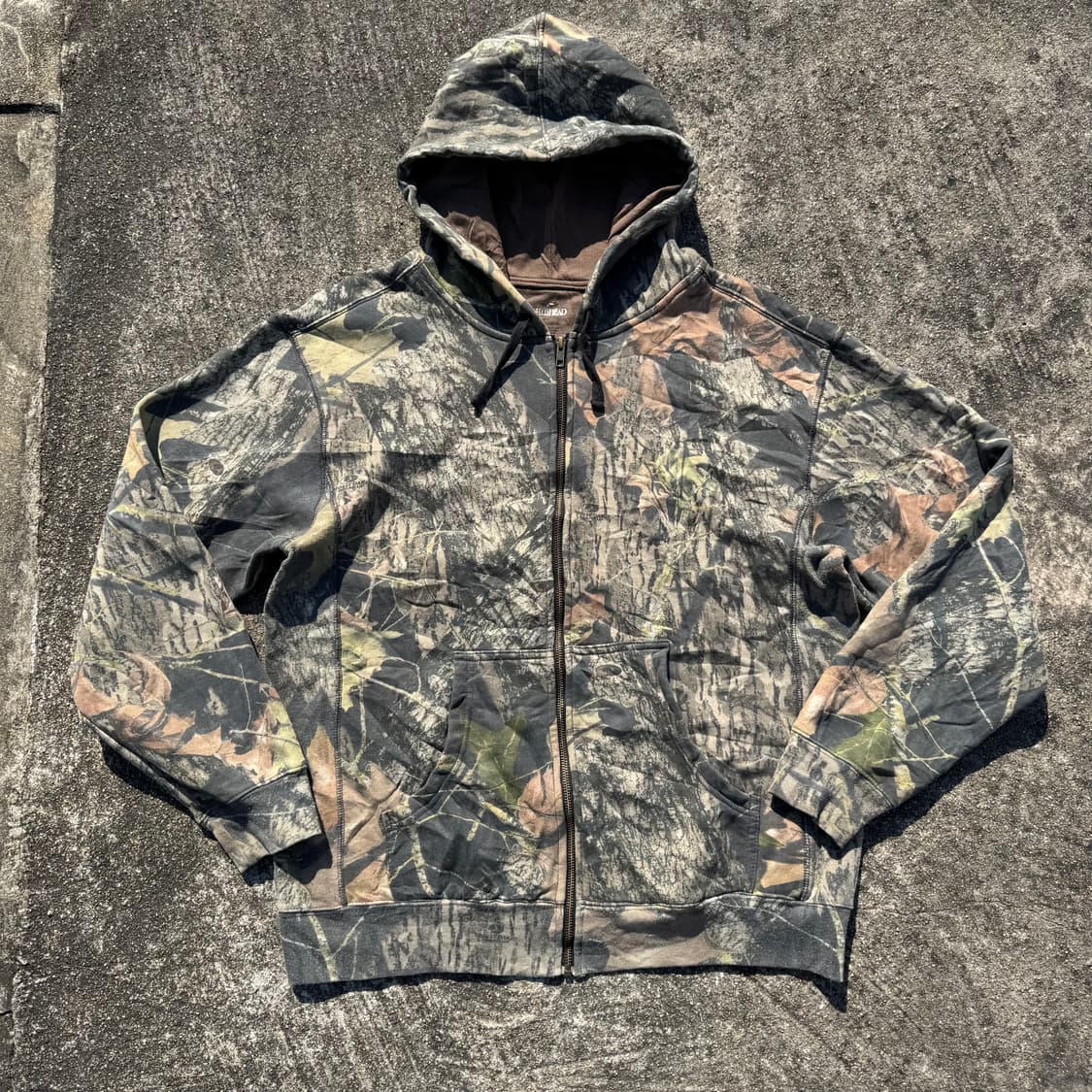 [L] Red Head 리얼트리패턴 후드집업 상품이미지1