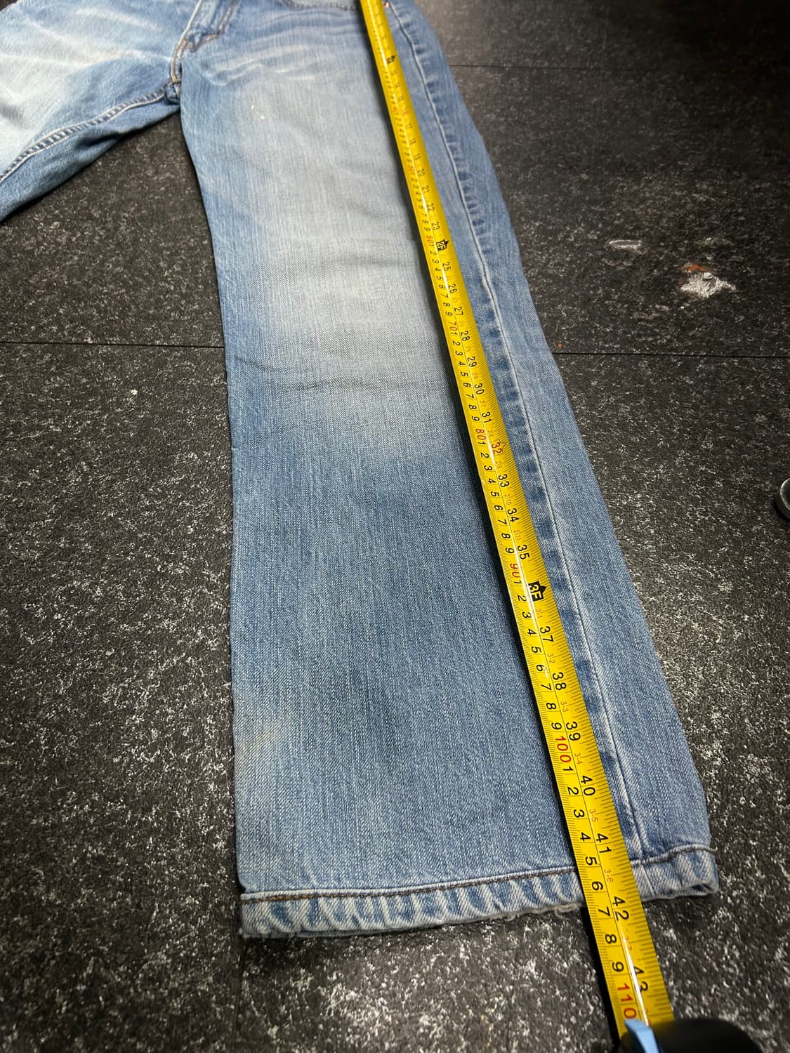 리바이스 OT220 오렌지탭 워싱 데님팬츠 청바지 28인치 상품이미지8