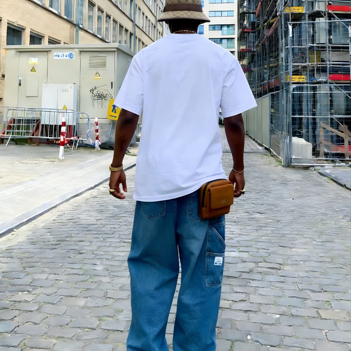 Bad Brains 커스텀 프린트 오버사이즈 반팔티 상품이미지2