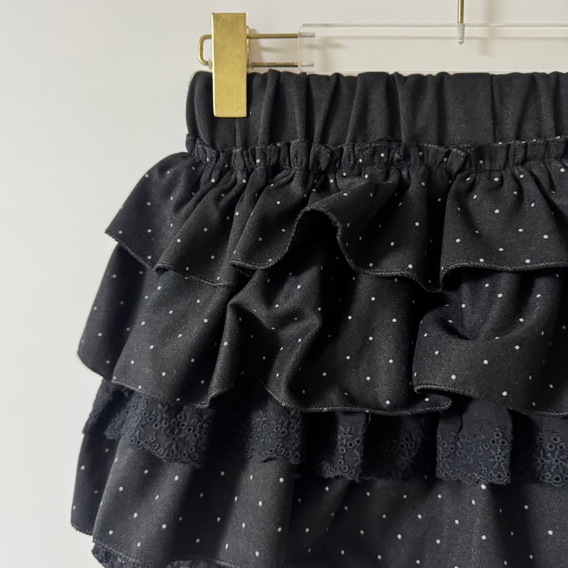 새상품 여자 도트 캉캉 미니스커트 상품이미지3