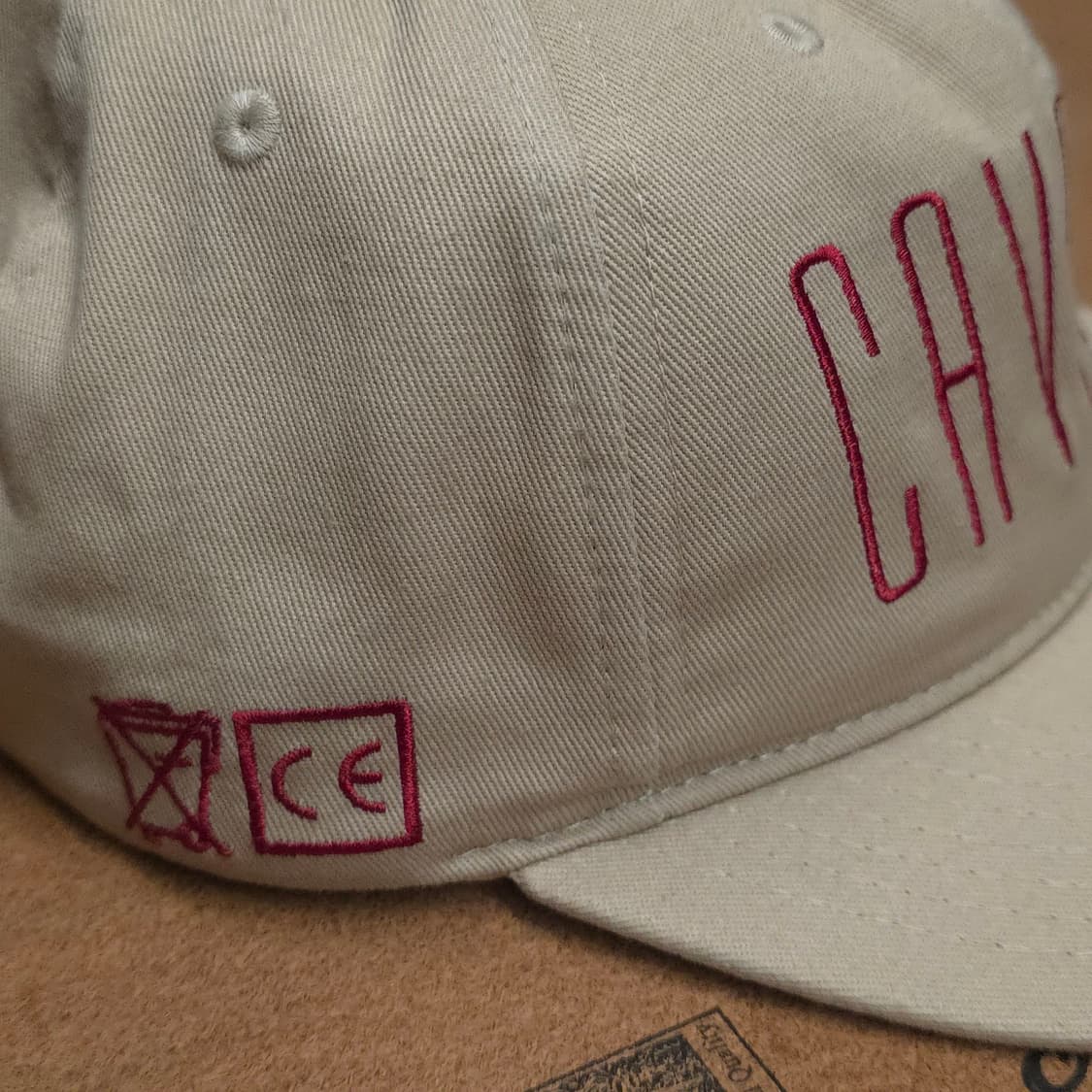 CAVEMPT 6 Panel Cap(beige) 상품이미지3