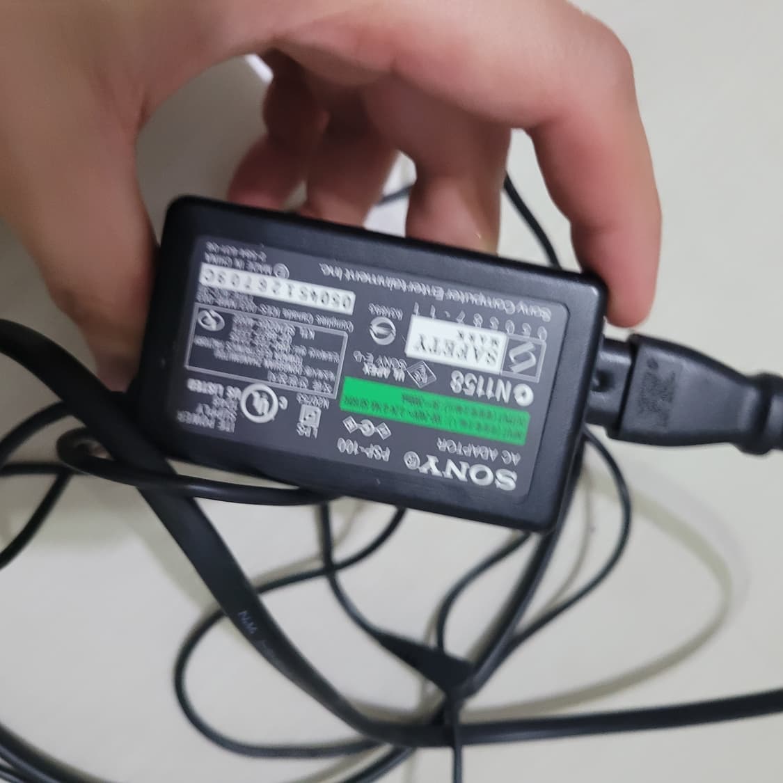 소니 PSP-100 정품 어댑터 충전기 상품이미지2