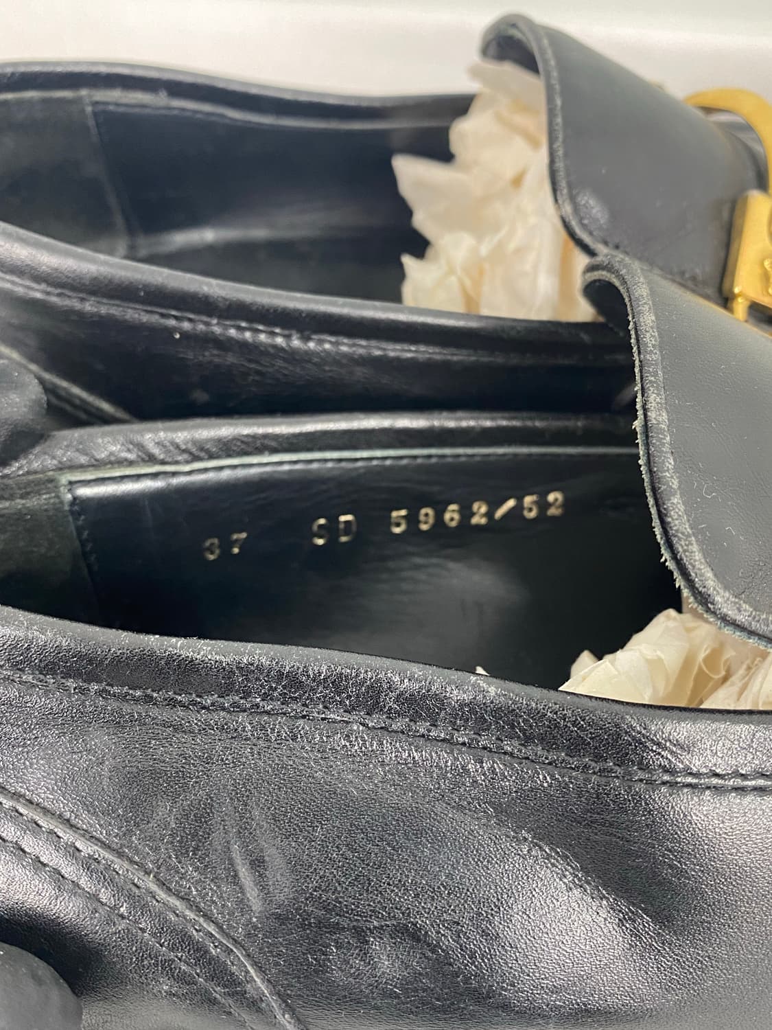 VERSACE 베르사체 골드 메두사 로퍼 구두 37 상품이미지4