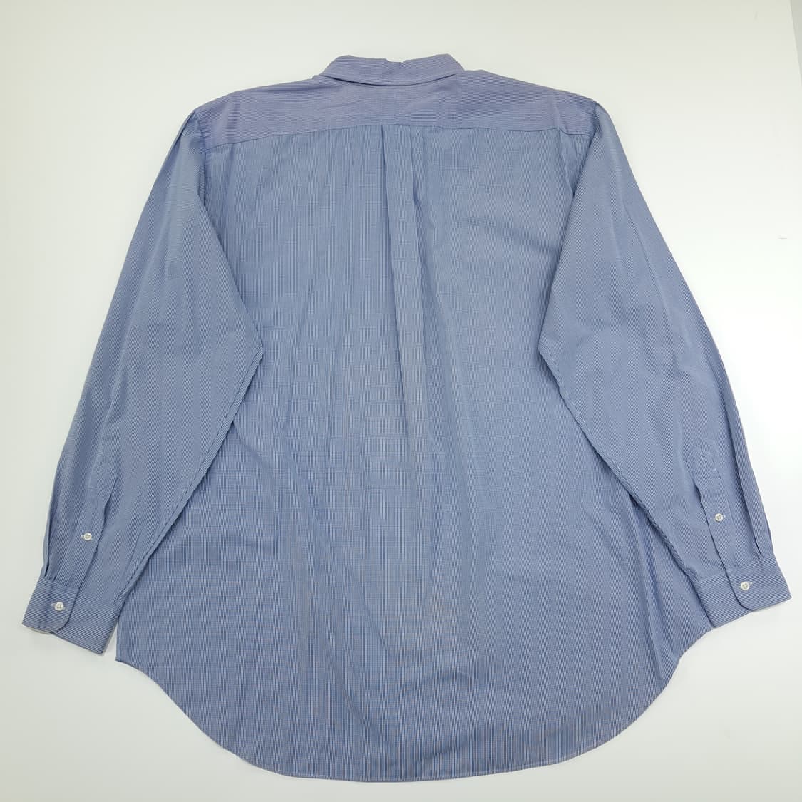 CN832 2XLT 폴로 랄프로렌 블루퍼플 투톤 도트체크 긴팔 셔츠 남방 상품이미지7