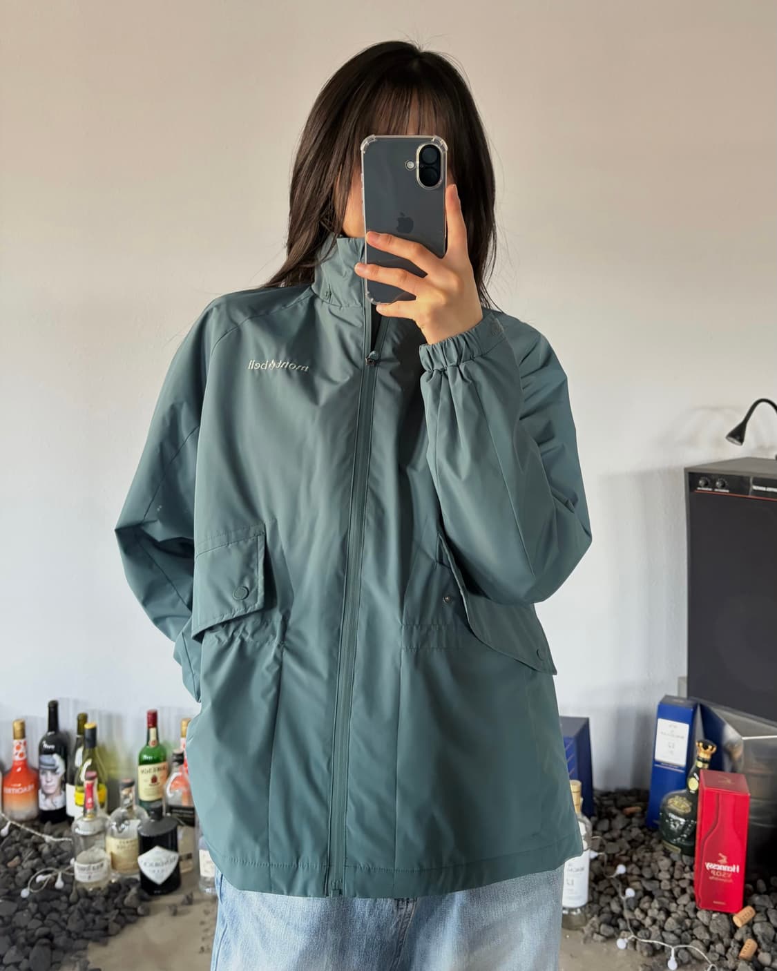 [S-M]몽벨 mont-bell 고프코어 테크페이스 윈드 자켓 상품이미지2