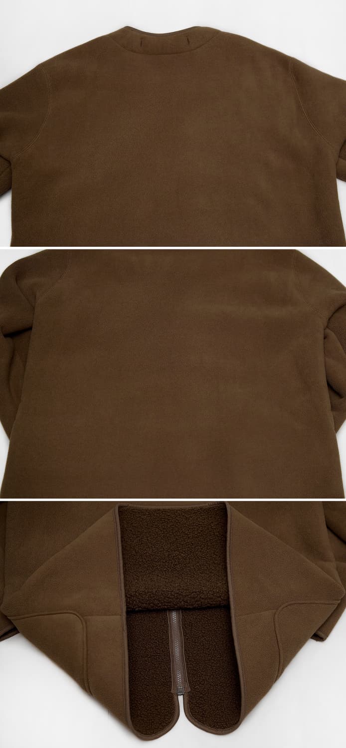 엔지니어드 가먼츠 x 유니클로 논카라 후리스 자켓 (L / 105+) 상품이미지5