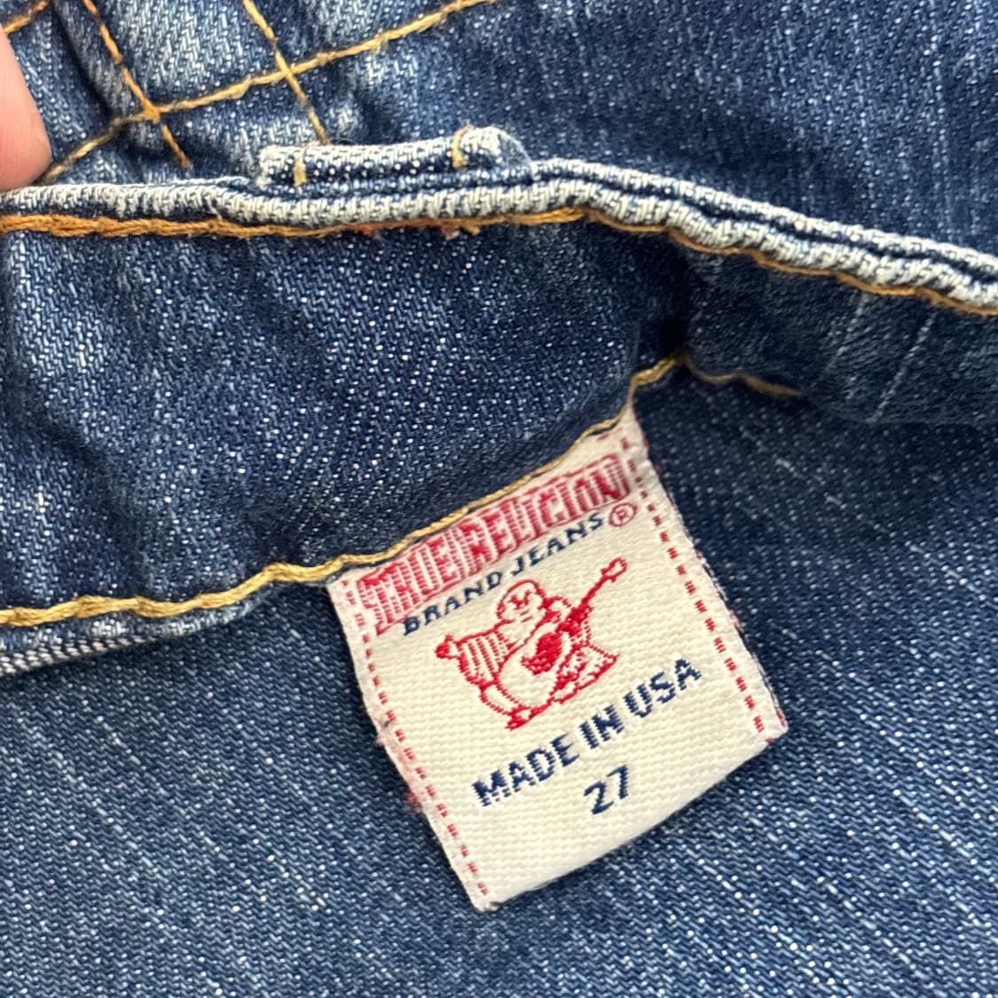 True Religion Joey 플레어 부츠컷 남성 데님 팬츠 상품이미지5