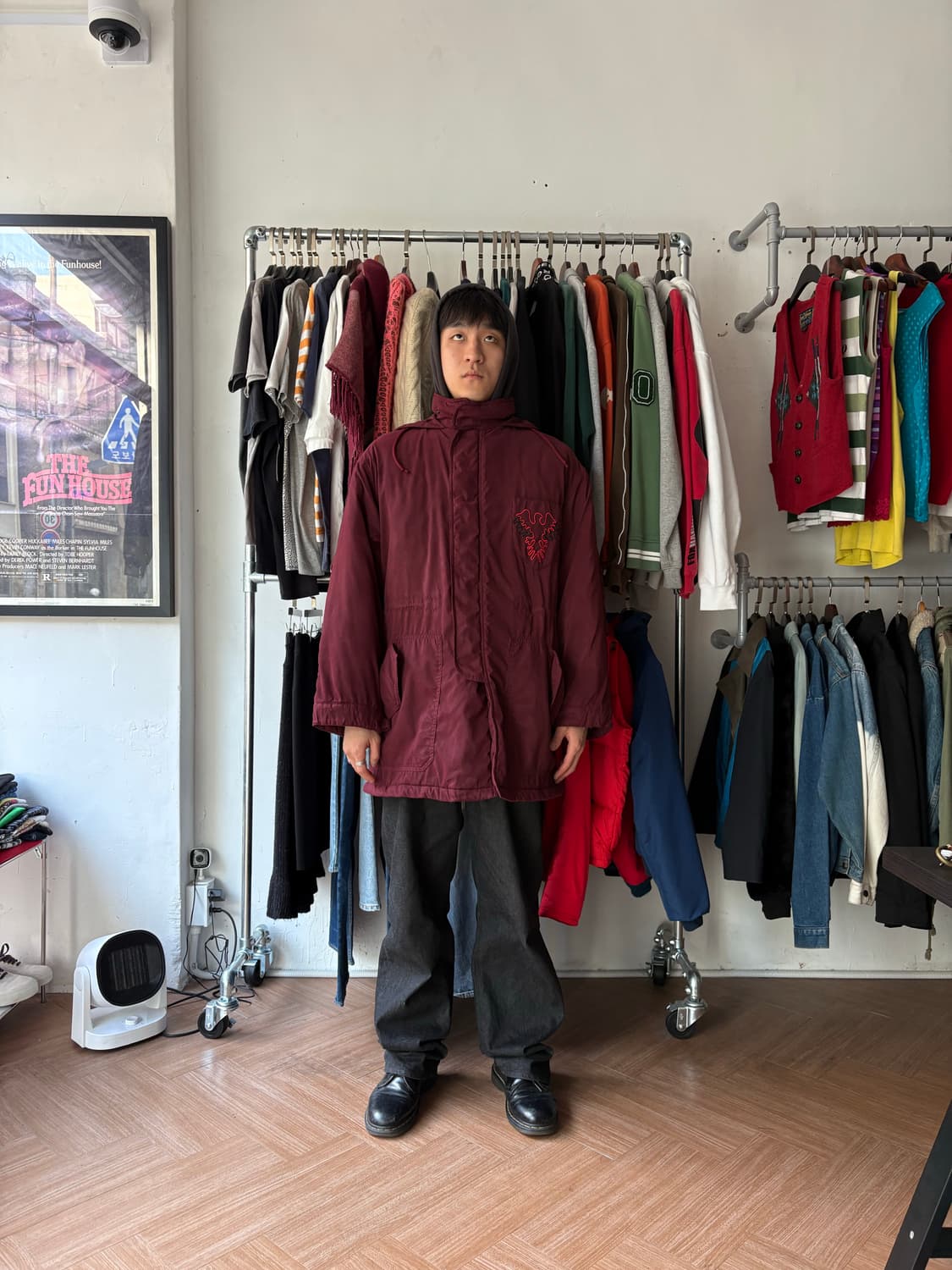 80s Armani Jeans 푸퍼 자켓 상품이미지1