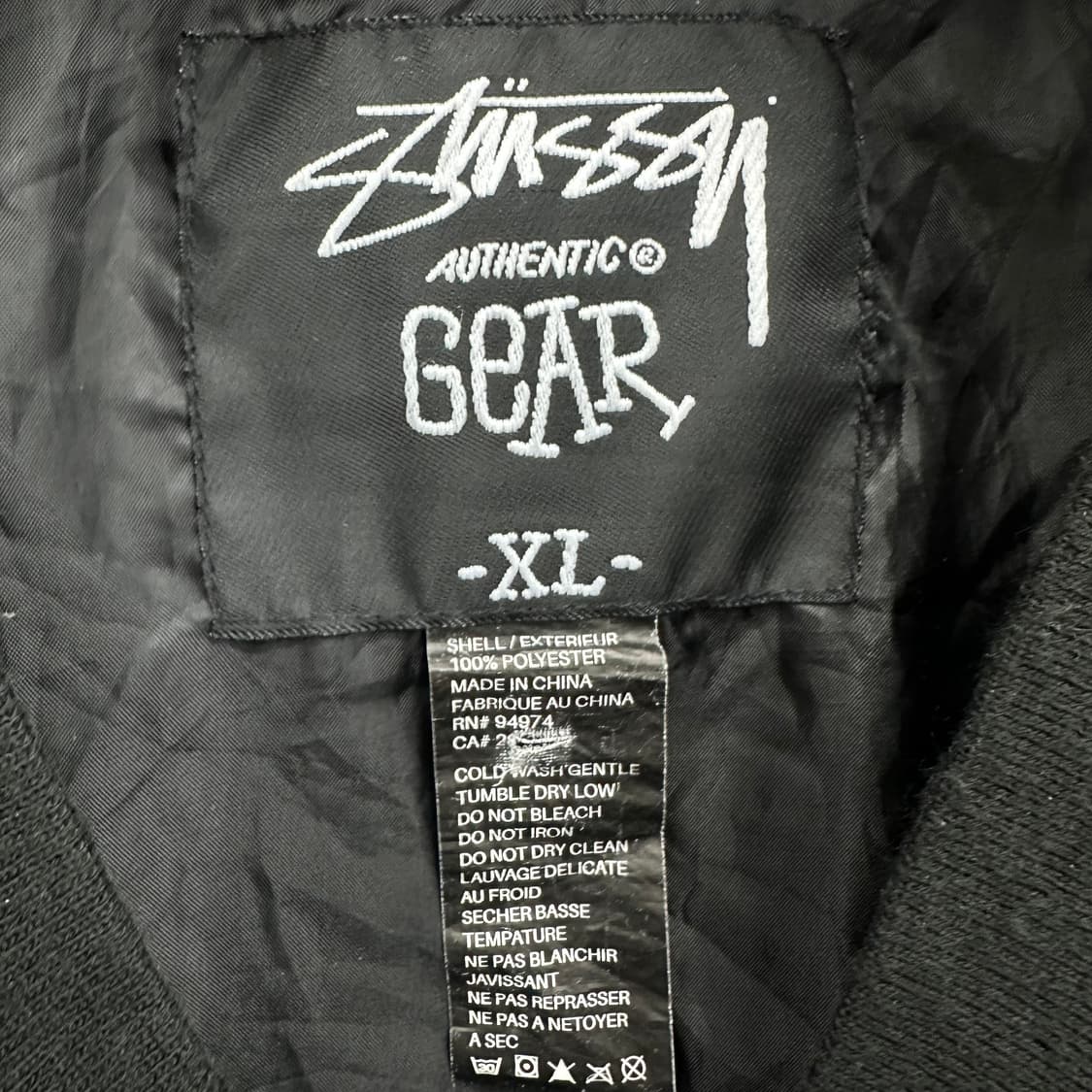 105 스투시 어센틱 기어 남자 오버핏 웜업 조끼 베스트 상품이미지3