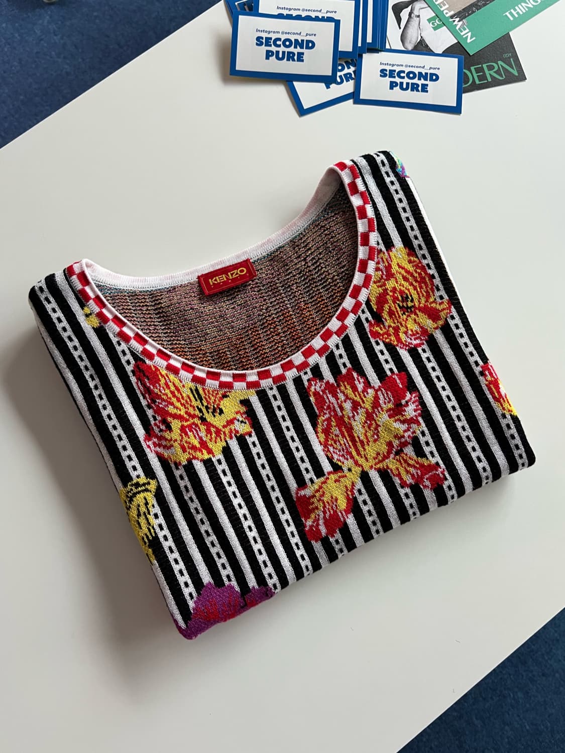 겐조 플라워 니트 상품이미지1