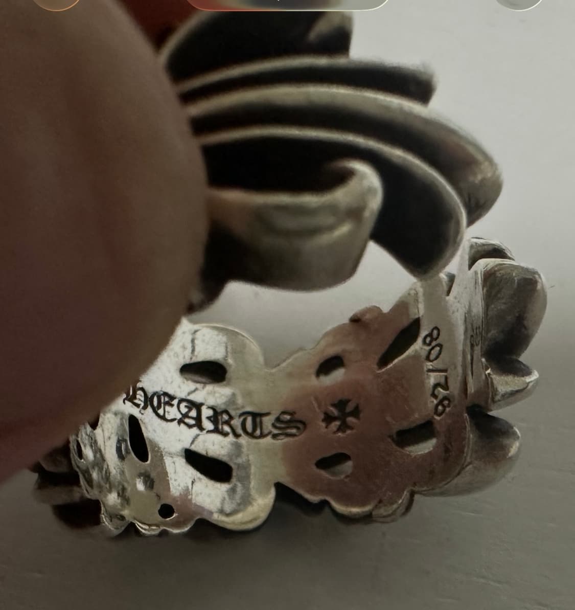 크롬하츠 더블플로랄 9.5(급전.네고가능) 상품이미지4