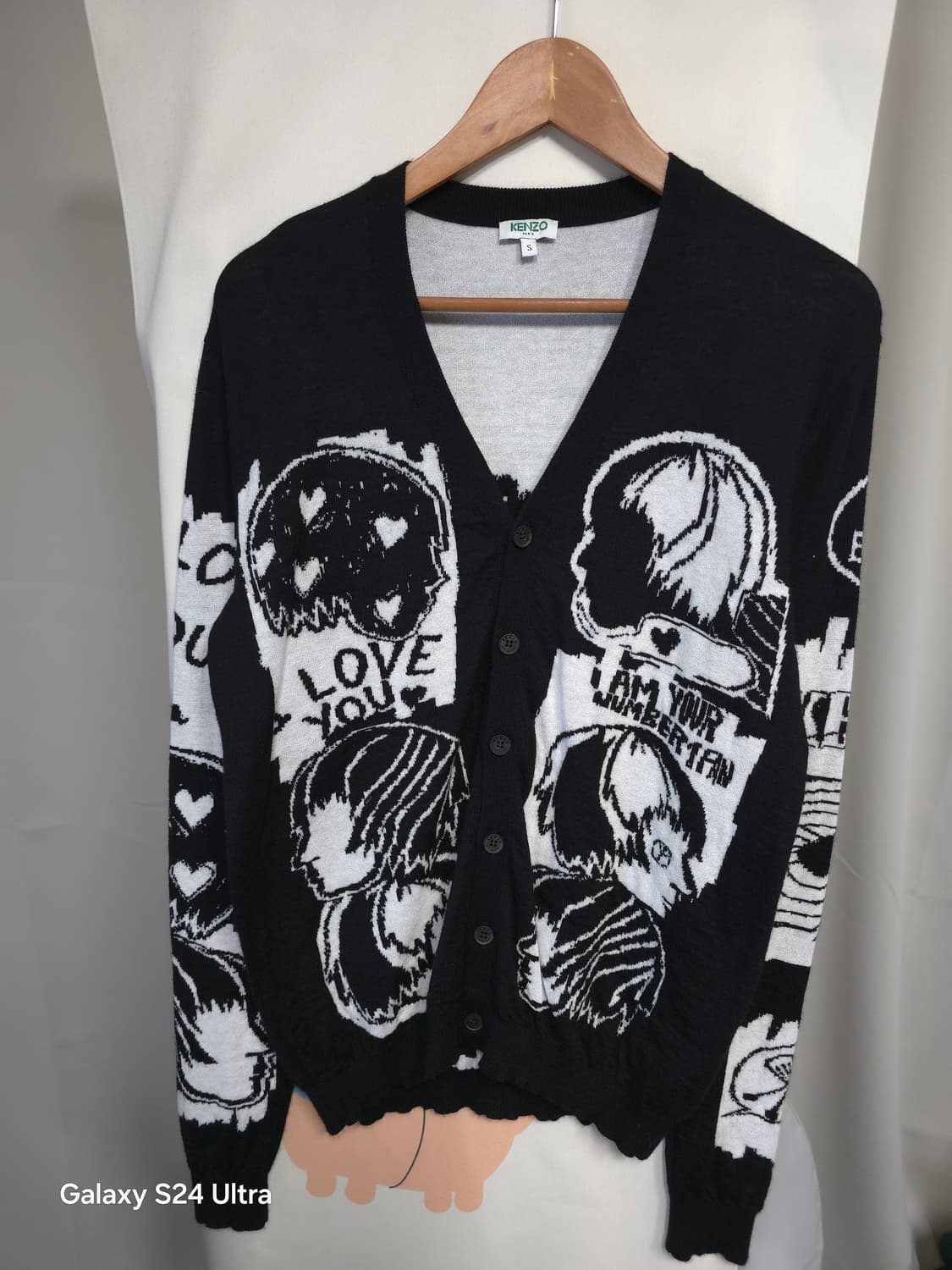 KENZO 겐조 울혼방 가디건 S ✨️정품✨️
 상품이미지1