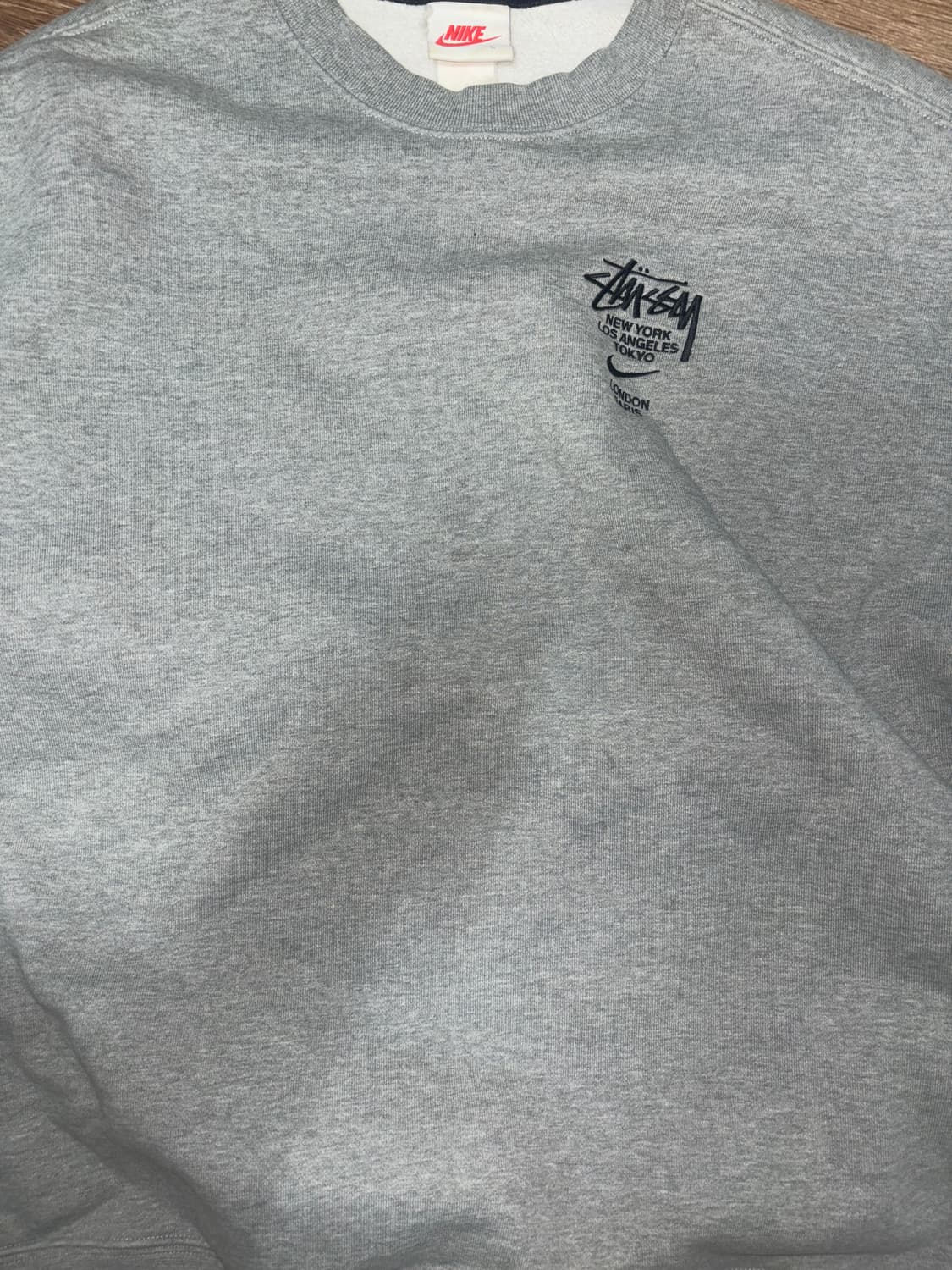 나이키x스투시 맨투맨 상품이미지1