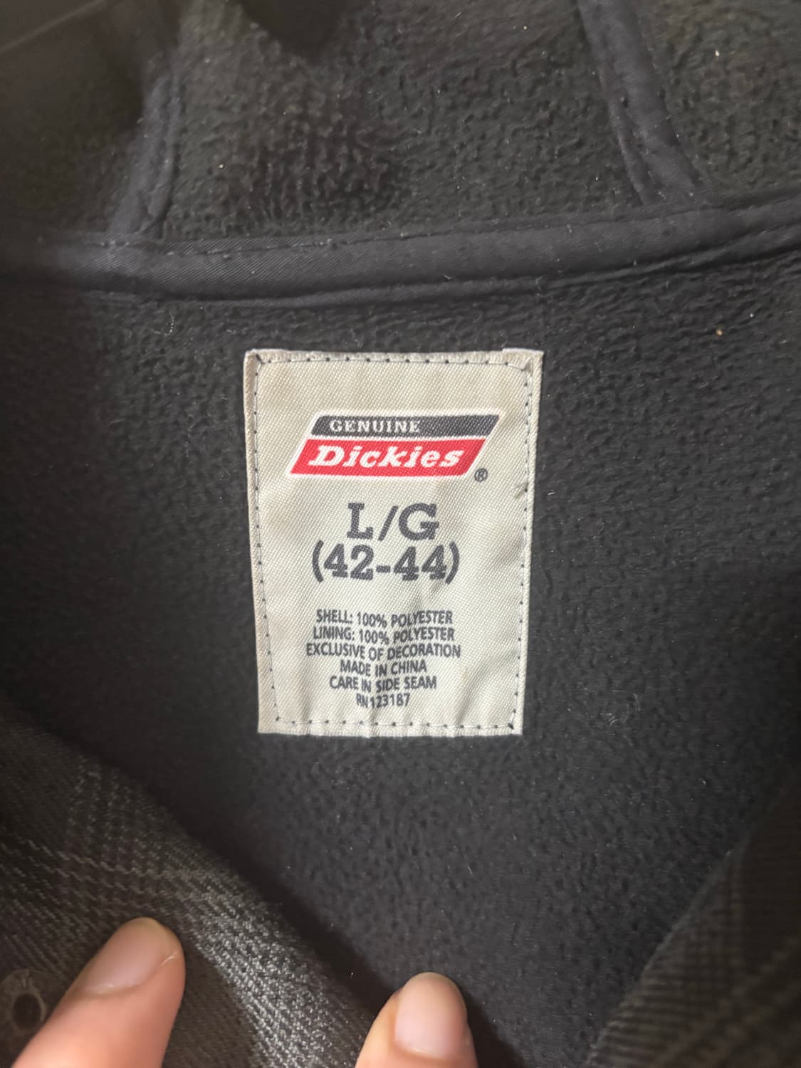 디키즈 후드 체크 상품이미지3