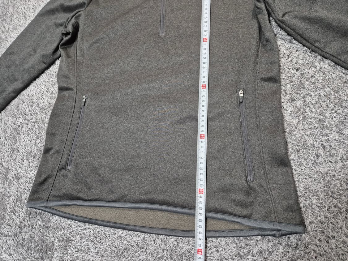 나이키 여성 써마핏 기모 하프 집업티 L 상품이미지9