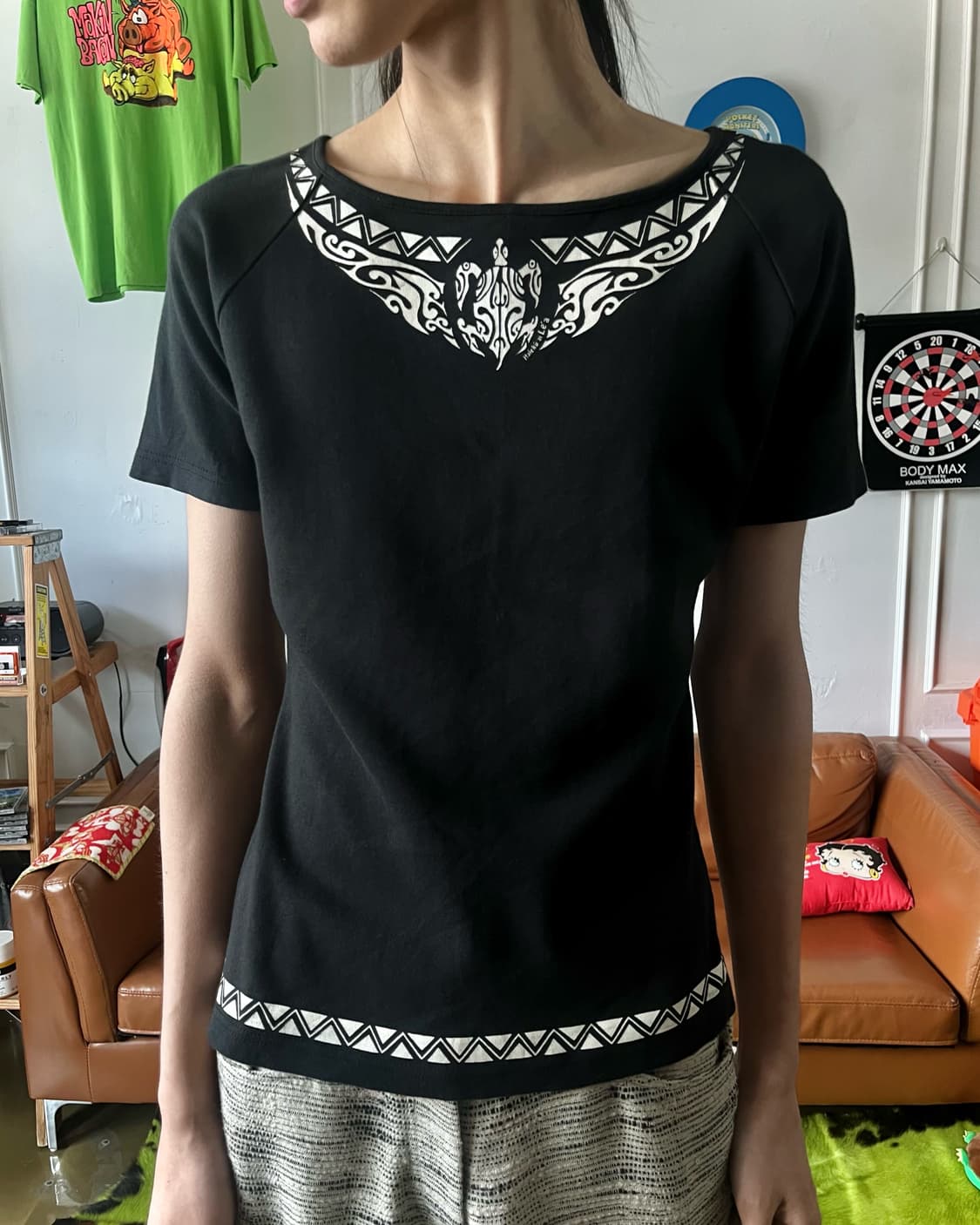 Haleku'ai Le'a Native Print 1/2 T-Shirt 상품이미지2