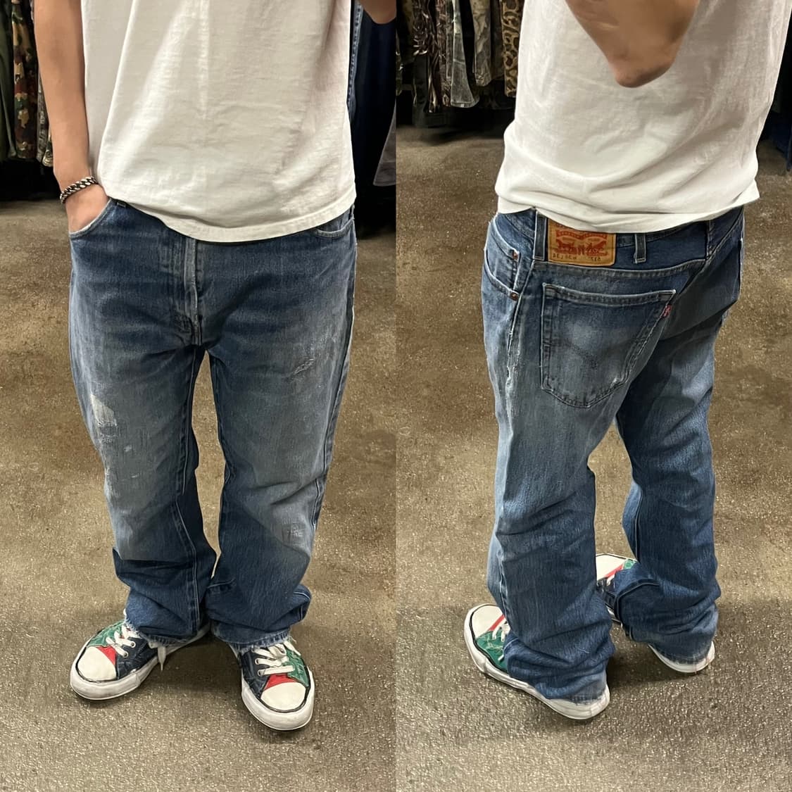 리바이스517 부츠컷 리페어진 (36“) 상품이미지5