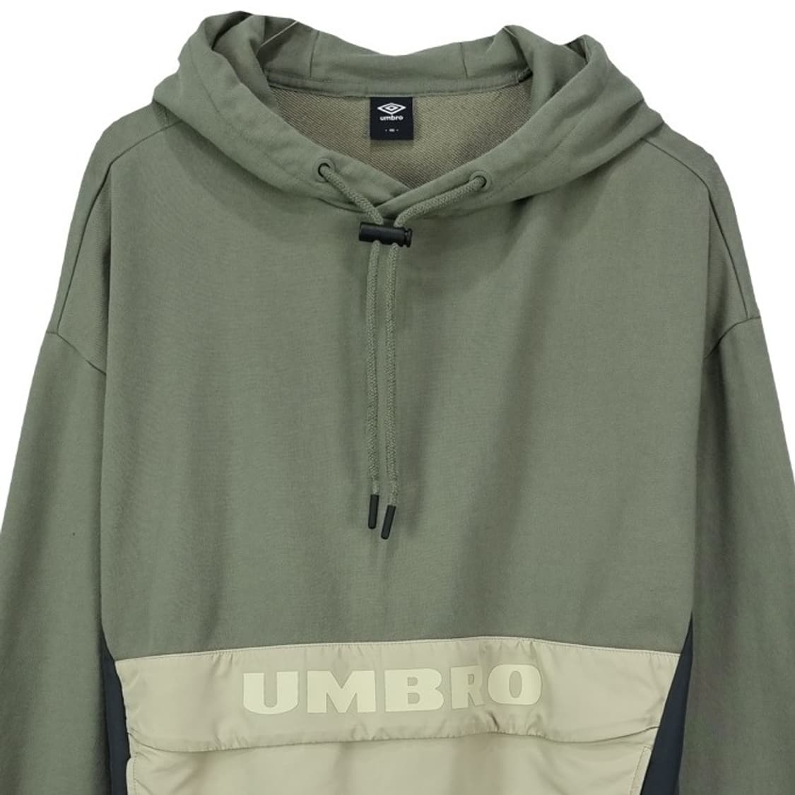 [엄브로] 로고 프린팅 나일론 도킹 오버핏 후드티 M19505 상품이미지4