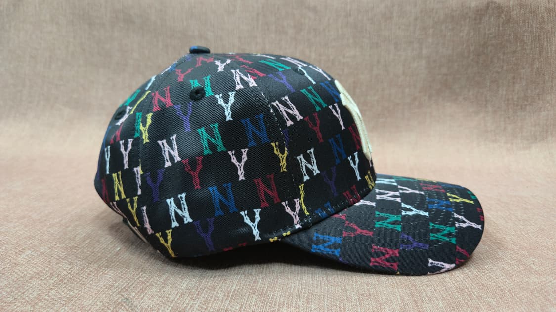 엠엘비 일회착용 모노그램 레인보우 스트럭쳐 볼캡 NY 상품이미지5