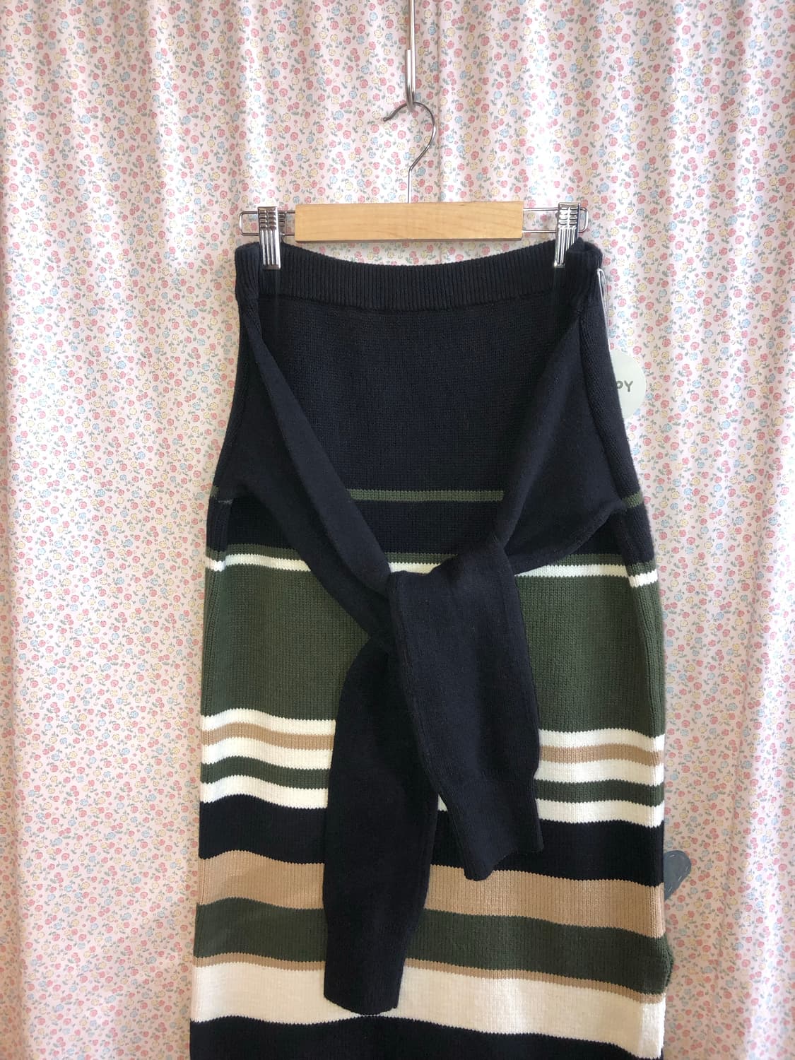 Knit stripe skirt 상품이미지2