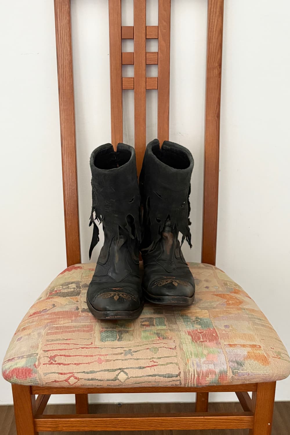 Alfredo Bannister Fringe Western Boots 상품이미지2