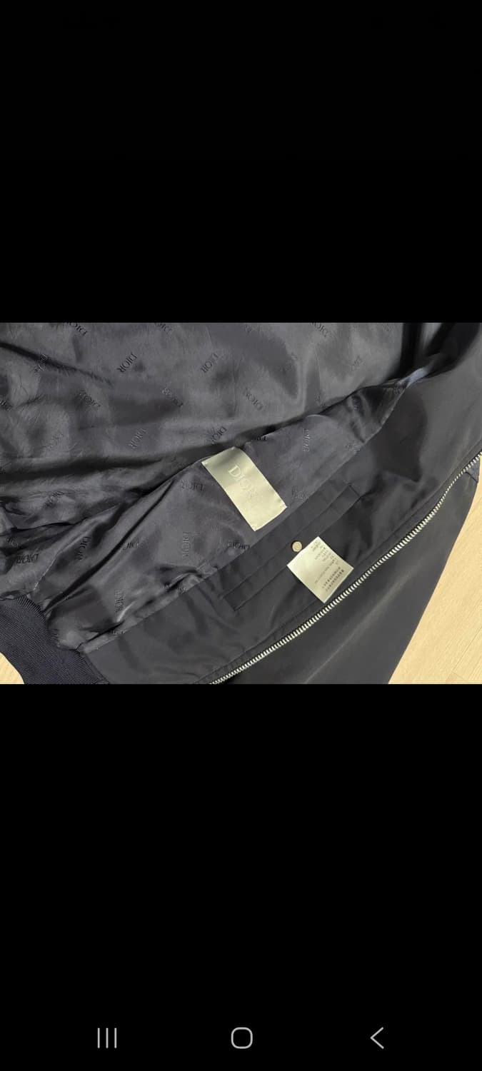 디올 봄버자켓 50사이즈 상품이미지4