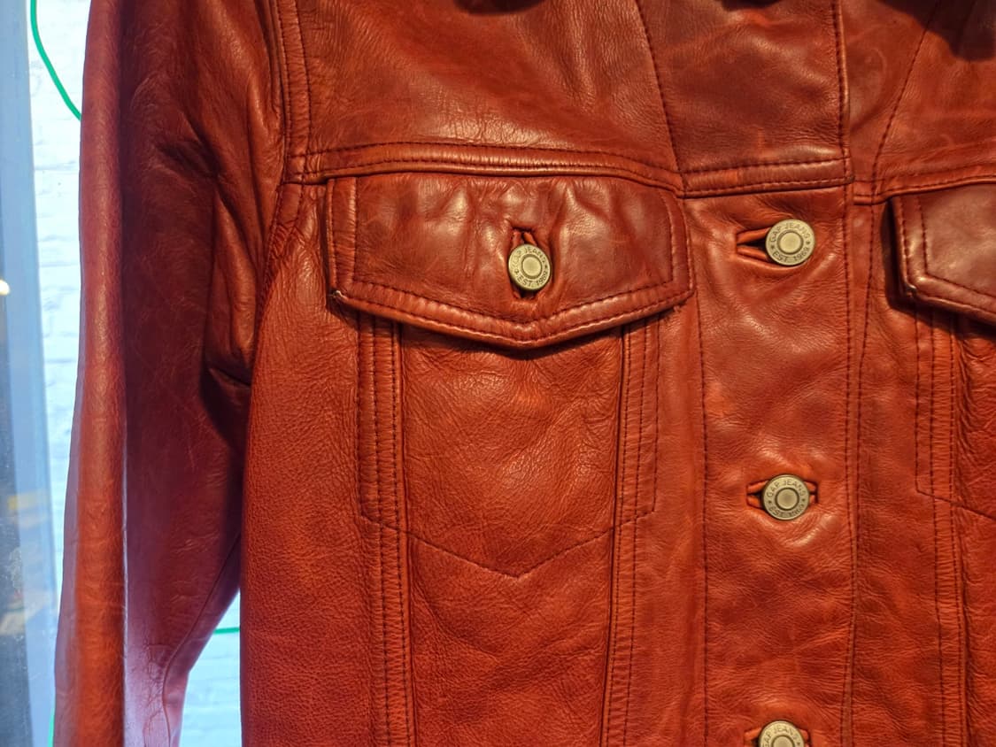 90'S 올드갭 레더자켓 상품이미지4