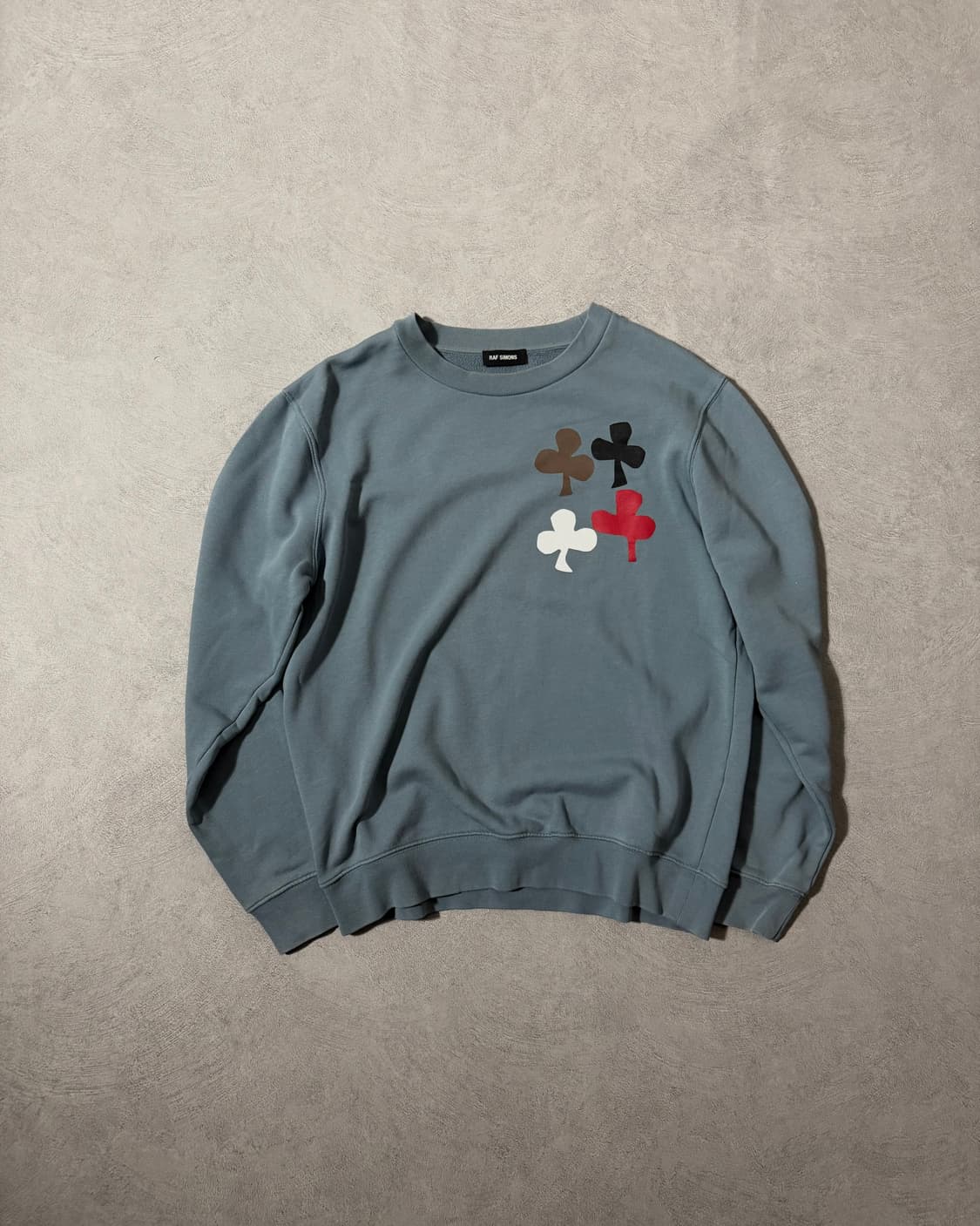 16SS Raf Simons Clover print Sweatshirt 상품이미지1